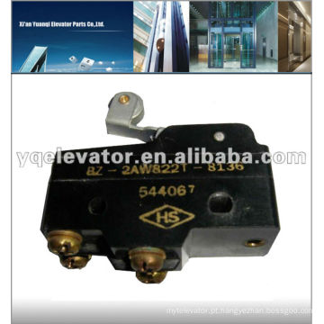 Interruptor de limite de sobrecarga de elevador Schindler BZ-2AW822T-8136 Interruptor de deslocamento do elevador, interruptor de fim de curso do elevador